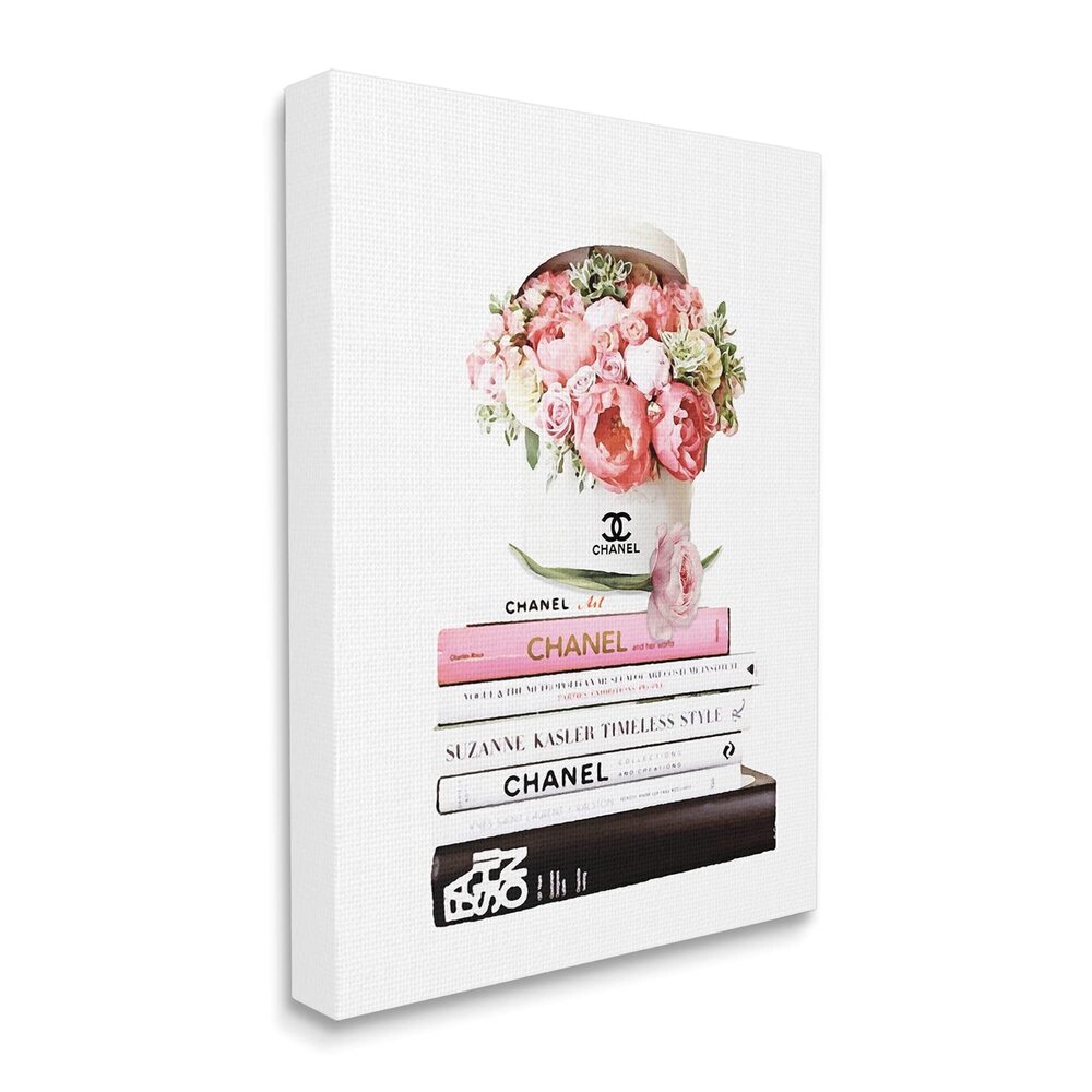 4053 Pink Florals in Hat Box Glam Fashion Books